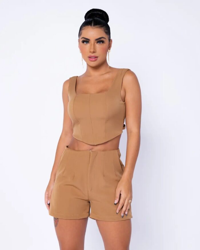 Conjunto Isabela - Bege