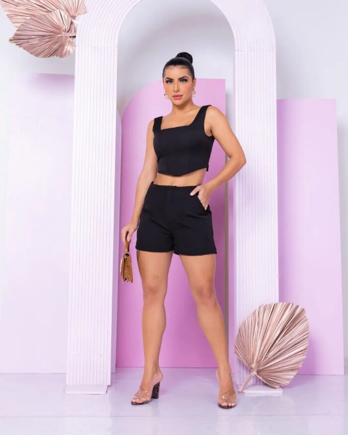 Conjunto Isabela - Preto